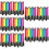 100 Pcs Portable Fishing Rod Holders Multi-Function Pole Straps 11