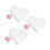3Pcs Foam Heart Shaped Cake Dummy Model For Baking 11