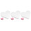 3Pcs Foam Heart Shaped Cake Dummy Model For Baking 8