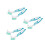 6 Pcs Aquatic Turtle Shell Cleaning Brush For Mud Removal 7