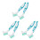 6 Pcs Aquatic Turtle Shell Cleaning Brush For Mud Removal 6