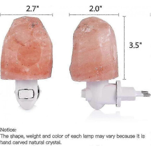 10w Natural Crystal Himalayan Salt Lamp 400g 1