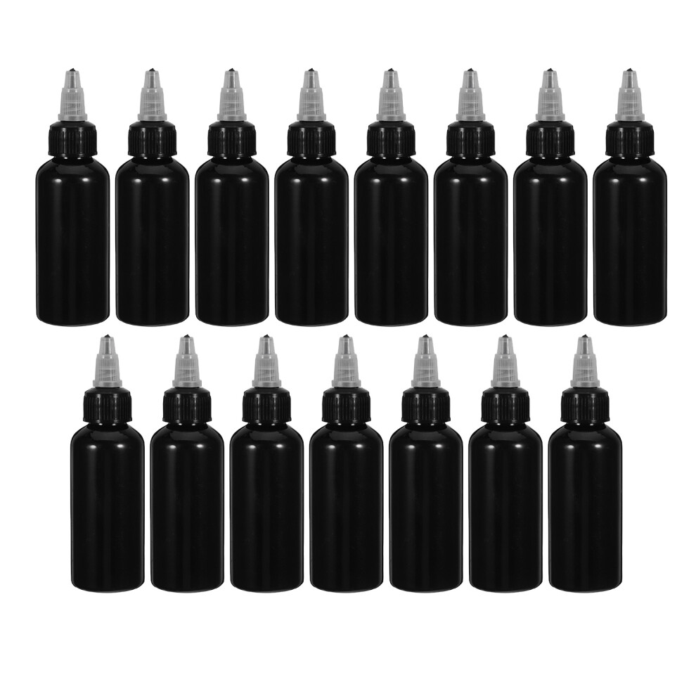 Artibetter 15Pcs 60 Ml Plastic Squeeze Bottles With For