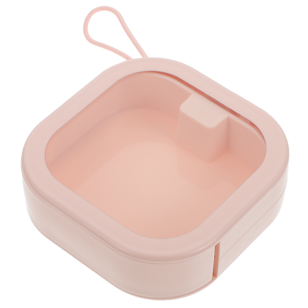 Artibetter 1Pc Fake Teeth Storage Case Portable Denture Retainer Oral