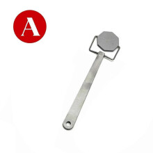 (Adjustable thread round) Magnetic Particle Pie Field Indicator Magnetic Particle Field Pie Gauge