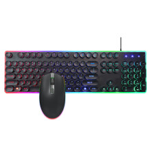 1 Set Lighting Gaming Hover Keyboard Mouse Suit