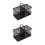 2Pcs Vintage Cage For Small Pets Plastic Cricket Carrier Habitat 8