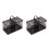 2Pcs Vintage Cage For Small Pets Plastic Cricket Carrier Habitat 6