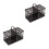 2Pcs Vintage Cage For Small Pets Plastic Cricket Carrier Habitat 4