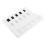 Silicone Nail Coloring Pad Practice Mat For Nail Art Training 8