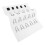 Silicone Nail Coloring Pad Practice Mat For Nail Art Training 11