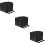 9 Pcs Cd Cases Dvd Case Portable Zipper Holder 40 Disc Wallet Bag 9