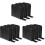 9 Pcs Cd Cases Dvd Case Portable Zipper Holder 40 Disc Wallet Bag 2