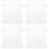 4Pcs Acrylic Aquarium Fish Tank Divider Transparent Isolation Board 9