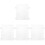 4Pcs Acrylic Aquarium Fish Tank Divider Transparent Isolation Board 6