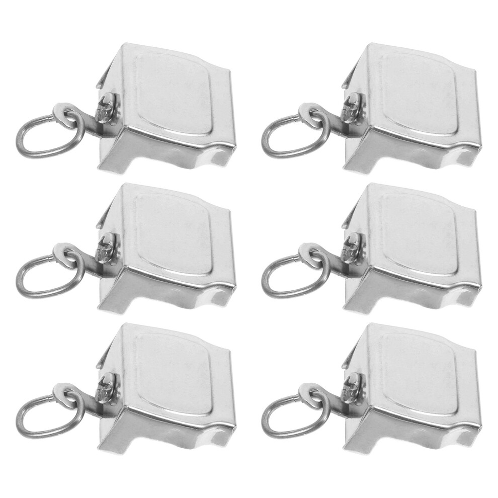 18 Pcs Stainless Steel Curtain Track End Caps Replacement Repair Parts-image-OPC-PKXJQTN-NEW