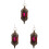 3Pcs Hanging Metal Candle Holder Moroccan Tea Light Stand 4