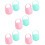 10 Pcs Portable Pacifier Box Protective Case For Travel And Home Use 8
