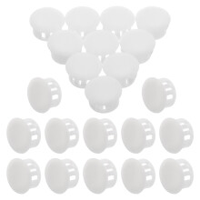 150 Pcs Plastic Snap In Hole Plugs For Cabinets Panels And Tubes