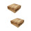 2 Pcs Vintage Style Wooden Storage Box For Gift Packing 7