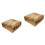2 Pcs Vintage Style Wooden Storage Box For Gift Packing 4
