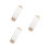 Clear Straw Dispenser With Wood Lid For Kitchen Or Office Use 9