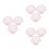 9 Pcs Acrylic Eyelash Extension Glue Holder Pad Tool 9