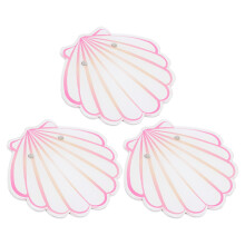 9 Pcs Acrylic Eyelash Extension Glue Holder Pad Tool