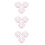 9 Pcs Acrylic Eyelash Extension Glue Holder Pad Tool 5