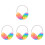 4Pcs Comfortable Plush Ear Muffs Winter Ear Protection Cover 2