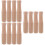 12 Pcs Wooden Pestle Garlic Crusher Ginger Multi Use Tool 9