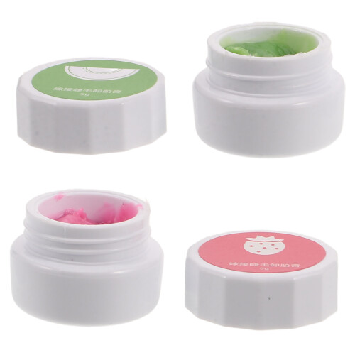 2Pcs Eyelash Cleaning Tool And Lash Glue Removal Cream