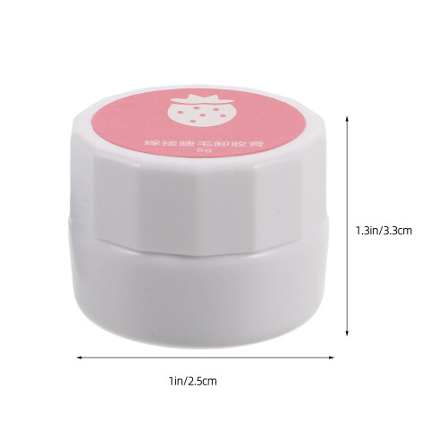 2Pcs Eyelash Cleaning Tool And Lash Glue Removal Cream 1