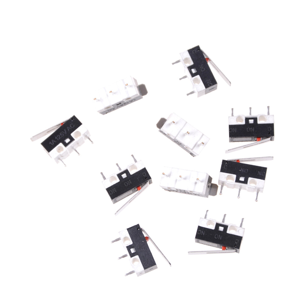 20 Pcs Ac 1A 125V 3Pin Spdt Micro Long Hinge Lever 032541521096
