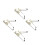 4Pcs Portable Desktop Whiteboard Stand Adjustable Tablet Holder 7