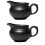 2Pièces Kettle Noir Céramique Vintage Distributeur Pour 5