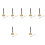7 Pcs Flexible Chime Buddhist Temple Dharma Ritual Utensil 5