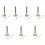 7 Pcs Flexible Chime Buddhist Temple Dharma Ritual Utensil 3