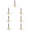 7 Pcs Flexible Chime Buddhist Temple Dharma Ritual Utensil 11