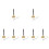 7 Pcs Flexible Chime Buddhist Temple Dharma Ritual Utensil 4