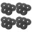 60 Pcs 25cm Nonwoven Round Mulch Ring For Garden Tree Root Protection 3