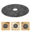 60 Pcs 25cm Nonwoven Round Mulch Ring For Garden Tree Root Protection 11