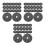 60 Pcs 25cm Nonwoven Round Mulch Ring For Garden Tree Root Protection 7