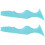 8 Pcs Silicone Eyeliner Stencil And Mascara Applicator Tool 1
