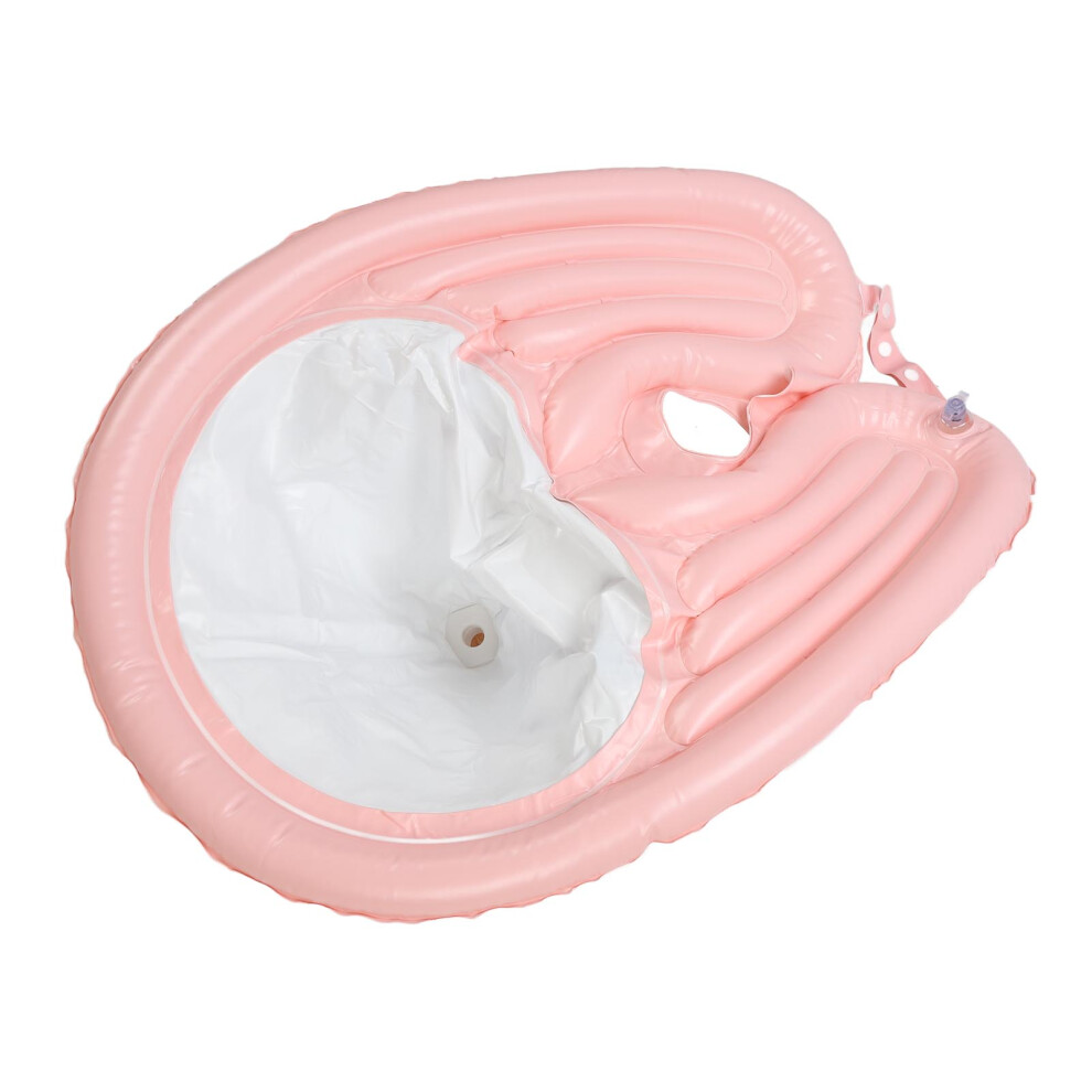 Portable PVC Inflatable Hair Washing Basin with Air Pump for Bedridden Seniors