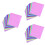150Pièces Papier Pliant Couleurs Mélangées DIY 6