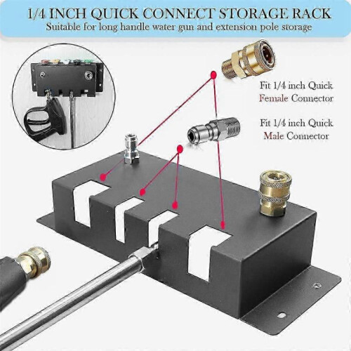Pressure Washer Holder, Pressure Washer Accessories Storage 2
