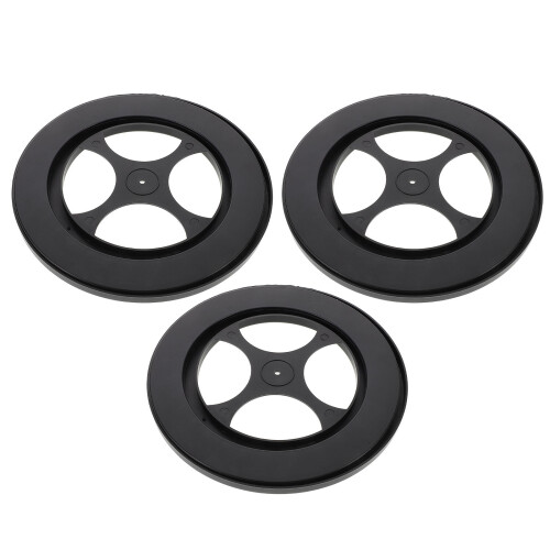 12 Pcs Cake Display Stand Rotating Plate Universal rotating tray Fittings
