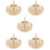 5Pcs Copper Incense Press Mold Cone Tool Diy 8