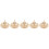 5Pcs Copper Incense Press Mold Cone Tool Diy 9